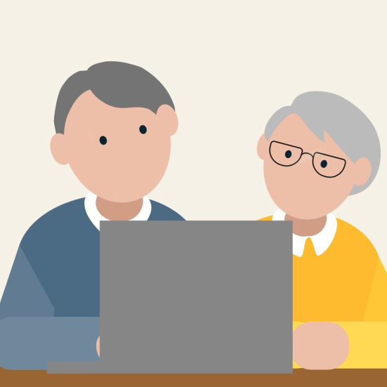 Ny fuldmagt gør det nemmere at hjælpe andre. Læs mere på digst.dk/digital-inklusion